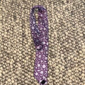 Garmany Purple Floral Men's Tie - Classic Pattern